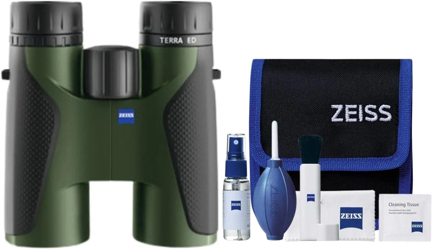 دوربین دوچشمی زایس Terra ED 8x42 (سبز) به همراه کیت تمیز کننده