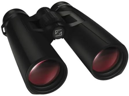 دوربین شکاری زایس 10x54 Victory HT Abbe-Koenig برای بزرگسالان با دید گسترده - ضد آب مناسب تماشا پرندگان، شکار و مسافرت به همراه بند حمل راحت (2 تکه)