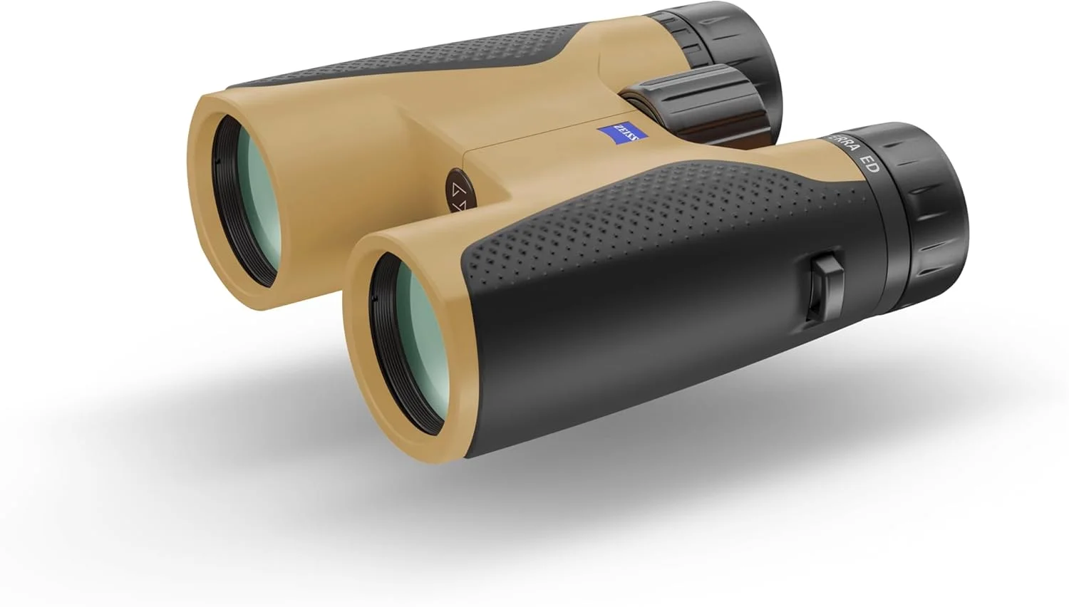 دوربین شکاری زایس Terra ED 8x42 ضد آب و ضد مه، با فوکوس آسان، قدرت بالا و جمع و جور، با شیشه پوشش داده شده برای دید در نور کم، مناسب برای تماشای پرندگان، شکار، گشت و گذار و مسافرت، رنگ مشکی-ماسه ای