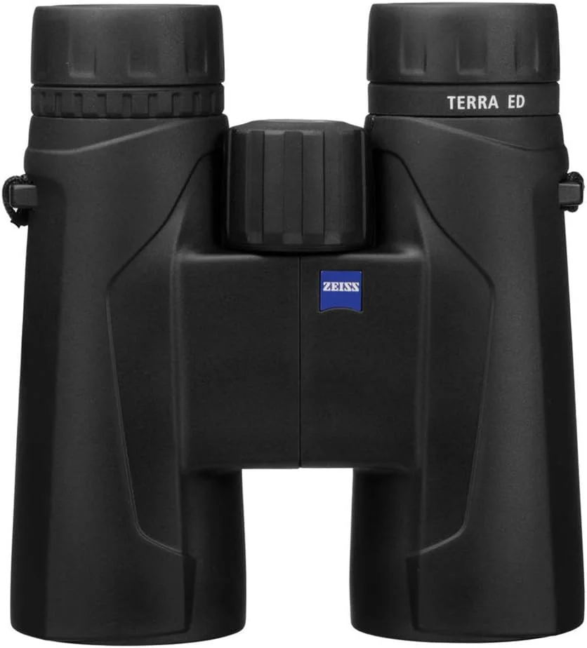 دوربین شکاری زایس Terra ED 8x42 ضد آب، با فوکوس سریع و شیشه پوشش‌دار برای وضوح مطلوب در همه شرایط آب و هوایی برای تماشای پرندگان، شکار، گشت و گذار، مشکی