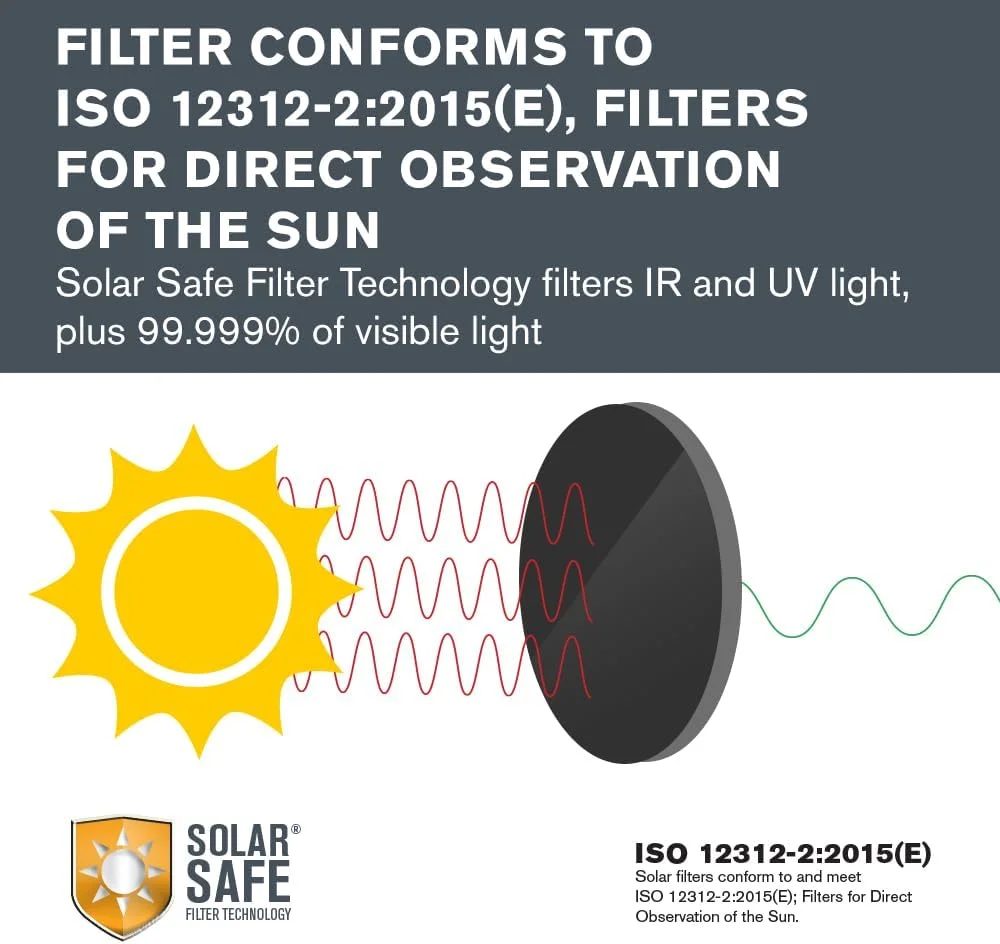 دوربین دوچشمی خورشیدی 10x25 سلسترون EclipSmart