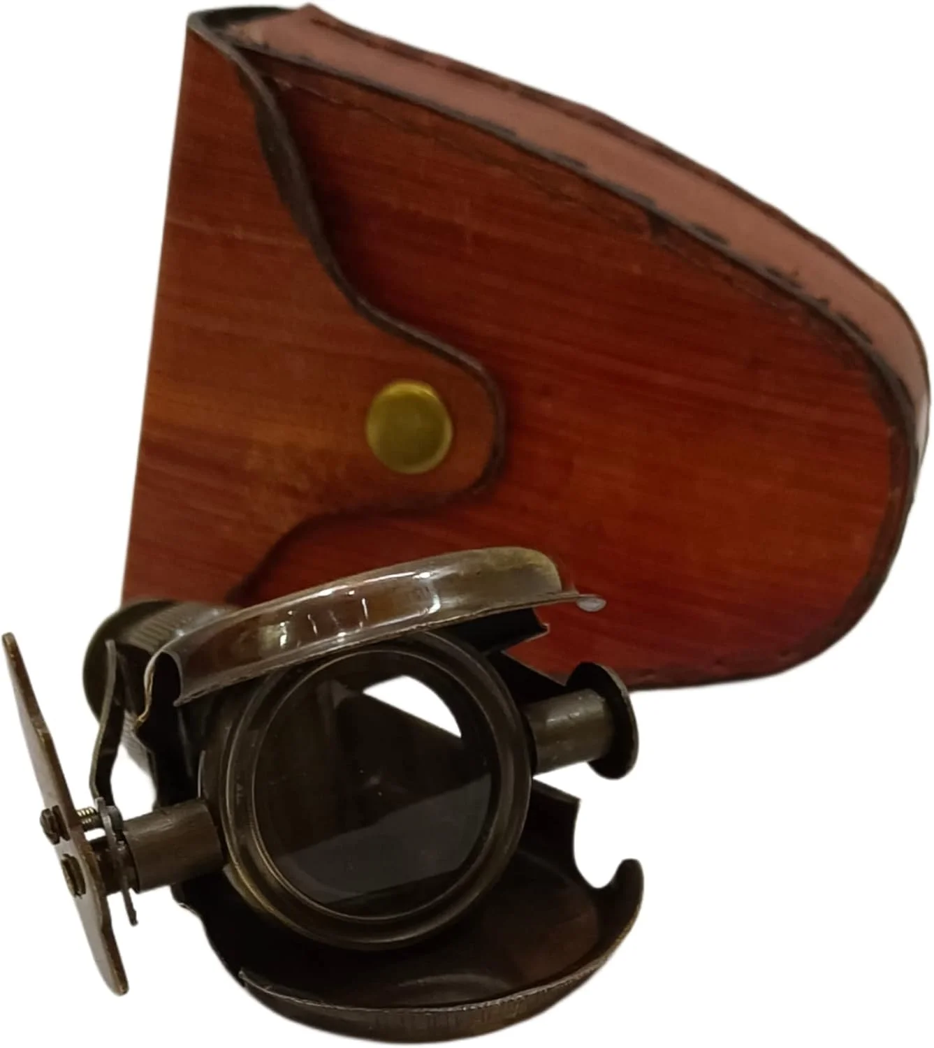 تک چشمی دریایی کوچک برنجی، مدل قدیمی R & J Beck London 1857، طول 5 اینچ (پرداخت عتیقه) تک چشمی دریایی کوچک برنجی، مدل قدیمی R & J Beck London 1857، طول 5 اینچ (پرداخت عتیقه)