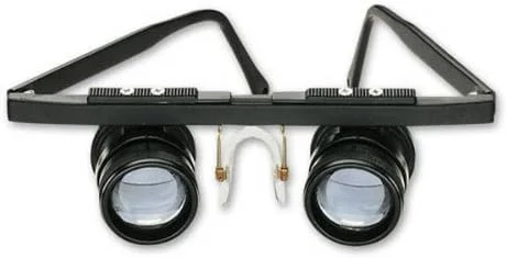 تلسکوپ گالیله ای دوچشمی 2.5X اشنباخ - مشاهده از نزدیک