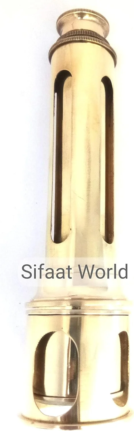 تلسکوپ/دوربین تک چشمی برنجی خالص و براق 16 اینچی (مدل بازسازی شده) از Sifaat World تلسکوپ/دوربین تک چشمی برنجی خالص و براق 16 اینچی (مدل بازسازی شده) از Sifaat World