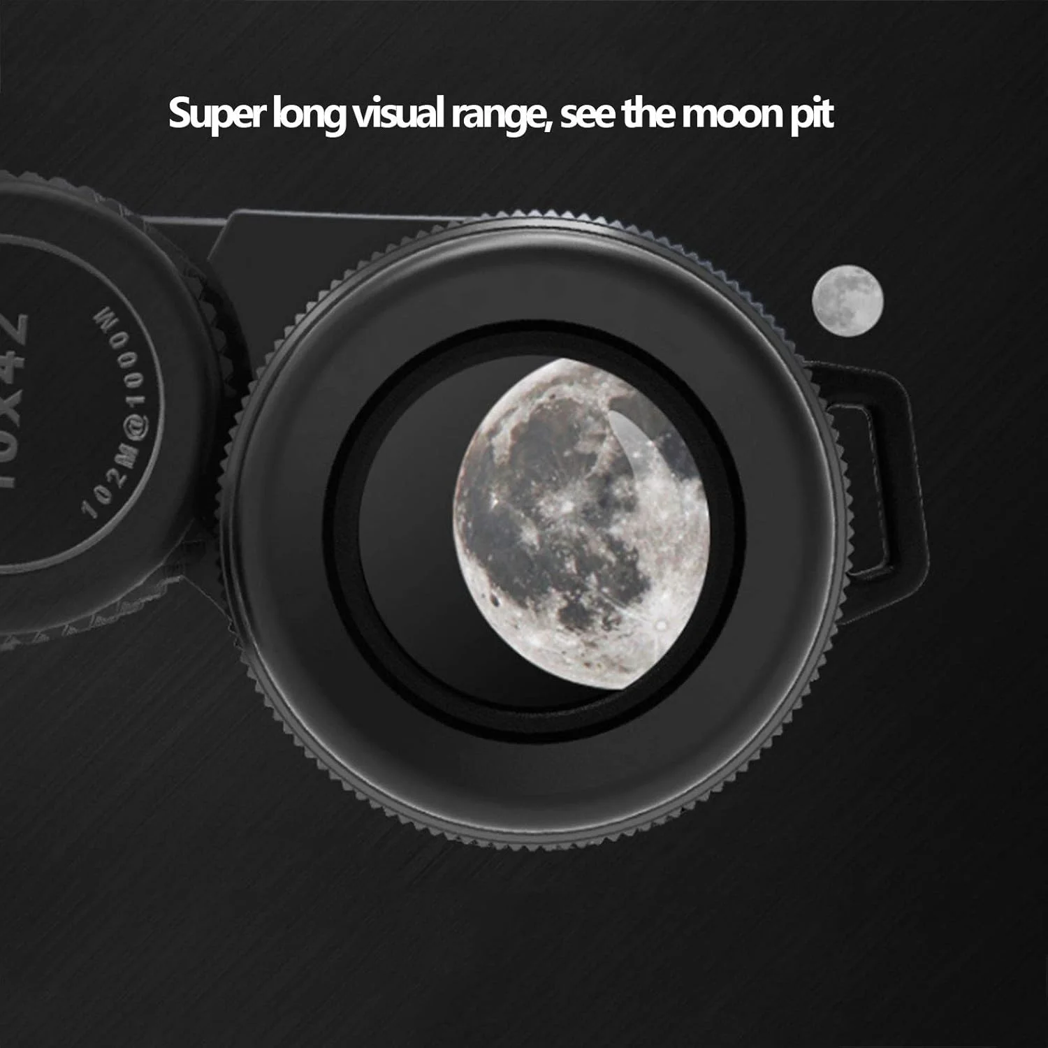 دوربین دوچشمی 10x تلسکوپ برای کودکان BAK4 منشوری پر شده با نیتروژن ضد آب 15.4X12.9X5.4cm