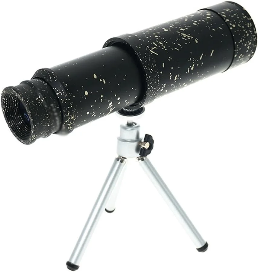 تلسکوپ تک لوله 10X50 مناسب فضای باز، چشمی بزرگ و پرقدرت، تمام فلزی