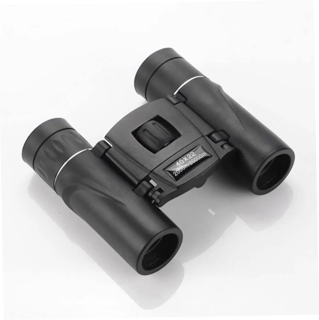 دوربین شکاری 40x22 HD با منشور BAK4، تلسکوپ مشکی تاشو کوچک با برد 2000 متر، مناسب برای ورزش های تابستانی