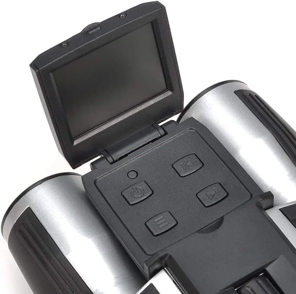 دوربین دوچشمی دیجیتال LCD HD 2 اینچی 12x32 5MP با قابلیت ضبط ویدیو و عکس، تلسکوپ مناسب برای تماشای پرندگان، مسابقات فوتبال و کنسرت