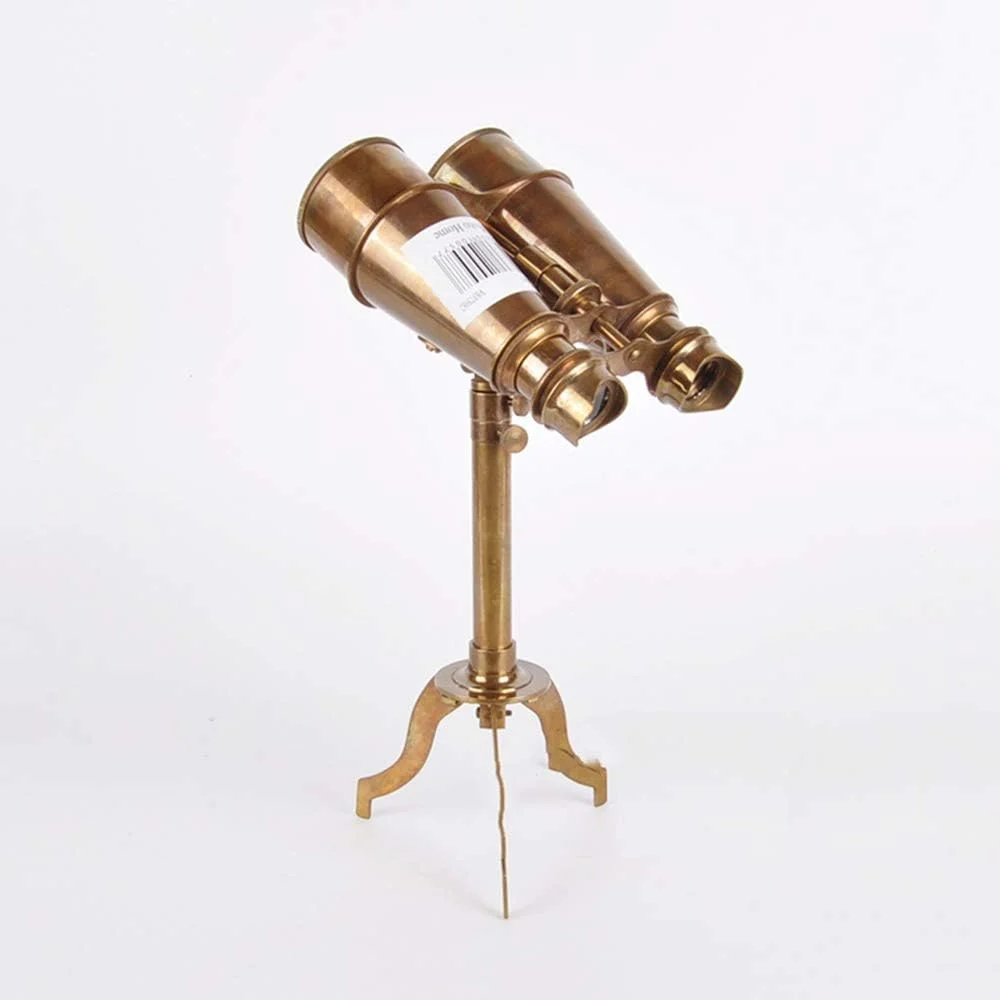 تلسکوپ تزئینی رومیزی به سبک قدیمی، پایه برنجی با کیفیت بالا، مناسب هدیه و دکوراسیون منزل و اتاق کار تلسکوپ تزئینی رومیزی به سبک قدیمی، پایه برنجی با کیفیت بالا، مناسب هدیه و دکوراسیون منزل و اتاق کار