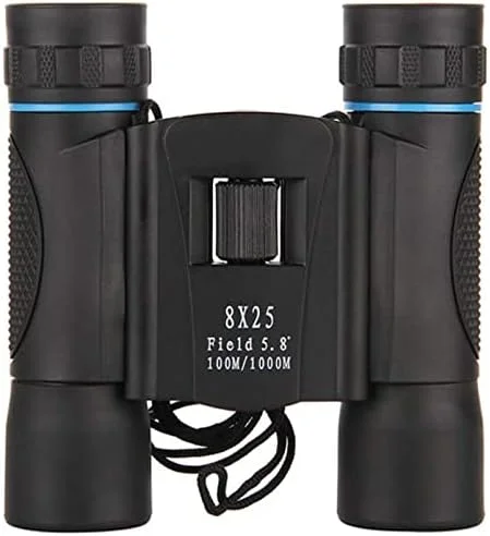 دوربین شکاری 8X25 با قدرت بالا، ضد ضربه، مناسب کنسرت، گردشگری، قابل حمل، با پوشش سبز
