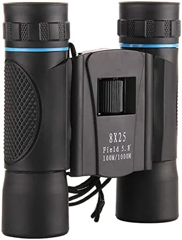 دوربین شکاری 8X25 با قدرت بالا، ضد ضربه، مناسب کنسرت، گردشگری، قابل حمل، با پوشش سبز