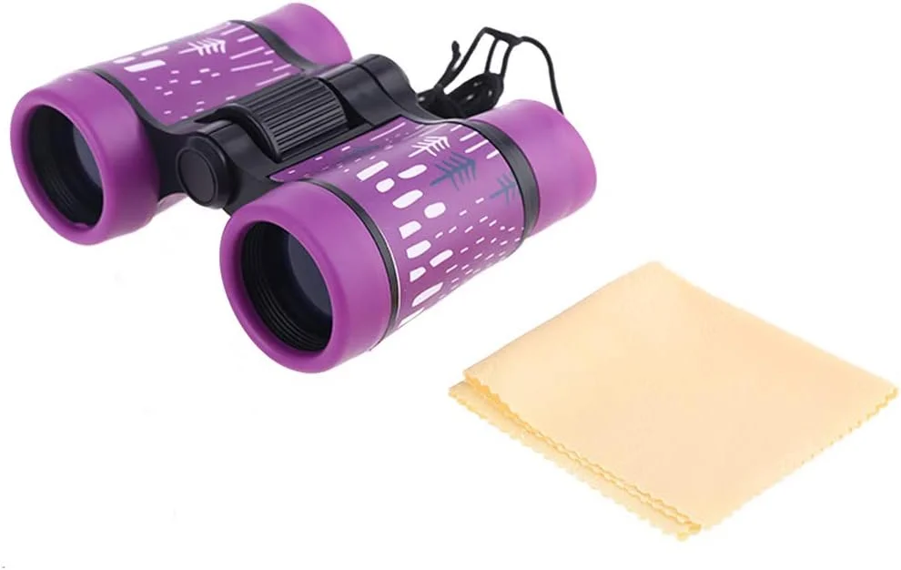 دوربین شکاری سبک وزن و رنگارنگ 4x30 با لنزهای اپتیکال مناسب بازی های فضای باز برای کودکان