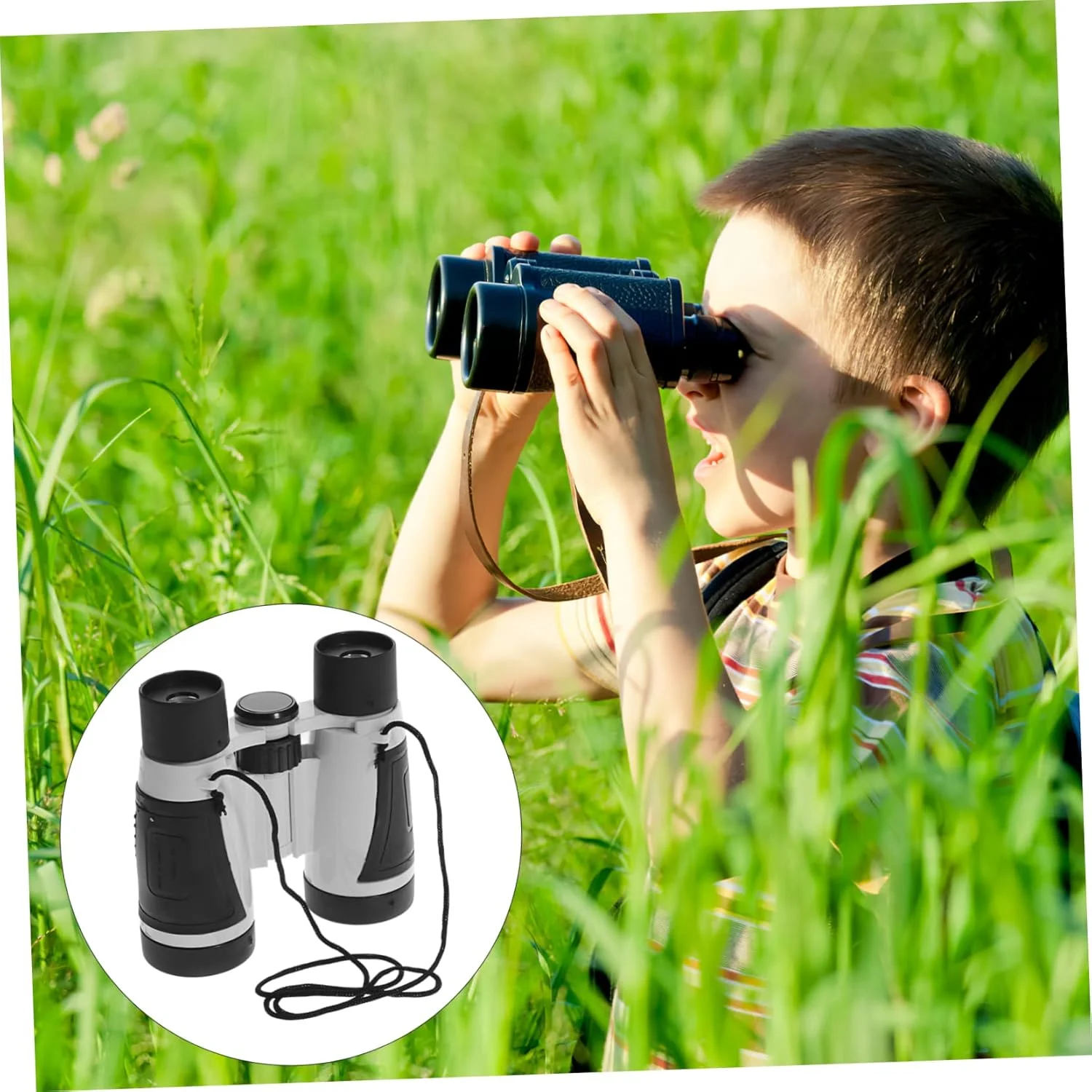 دوربین دوچشمی قابل تنظیم سبک وزن VICASKY 181 مناسب برای کاوش در فضای باز، طبیعت، فعالیت های علمی و اسباب بازی دخترانه برای تماشای پرندگان و کمپینگ