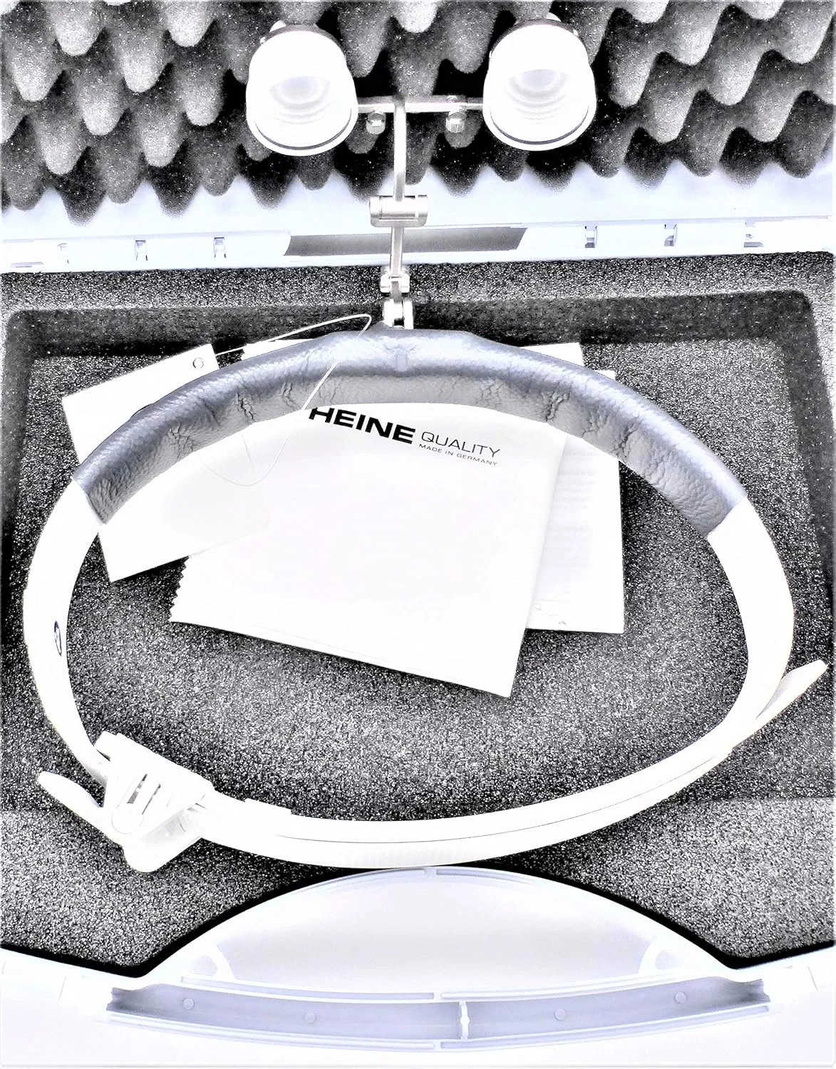 لوپ دوچشمی هاین با هدبند و کیف سبک وزن C 2.3 K/450 mm