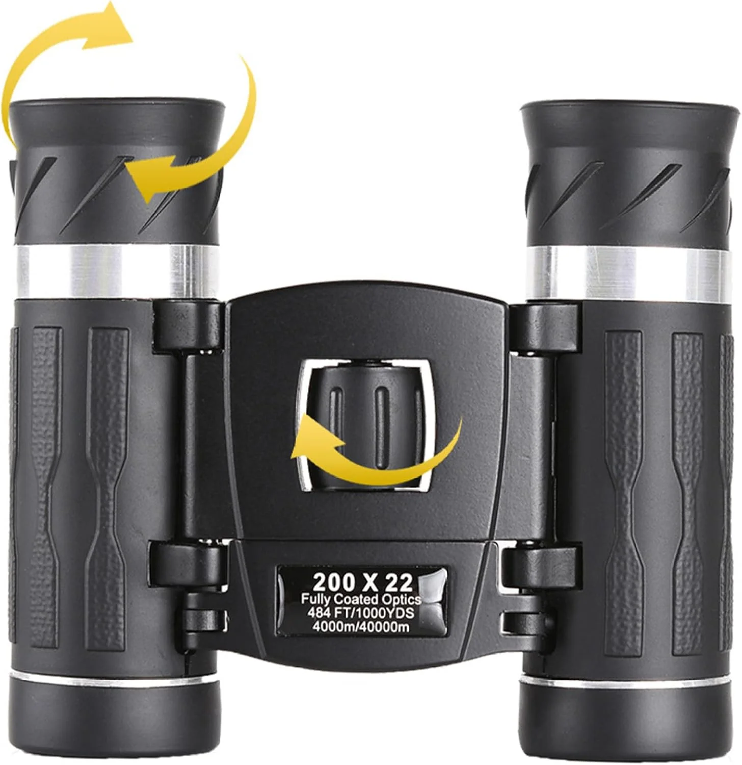 دوربین شکاری 200X22 برای بزرگسالان، دوربین شکاری قدرتمند و فشرده HD برای تماشای پرندگان، دوربین شکاری قابل حمل ضد آب با فوکوس آسان برای سفر، تئاتر و کنسرت