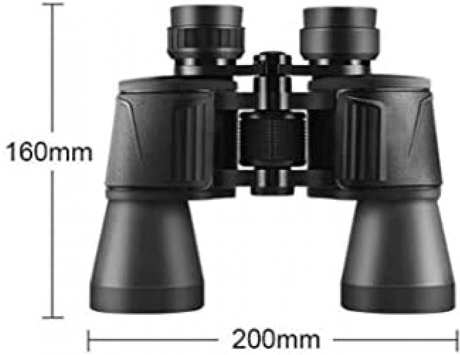دوربین دوچشمی 10X50 HD با لنزهای 50 میلی‌متری، منشور BAK4 و پوشش چندلایه FMC، مناسب برای تماشای پرندگان و کمپینگ