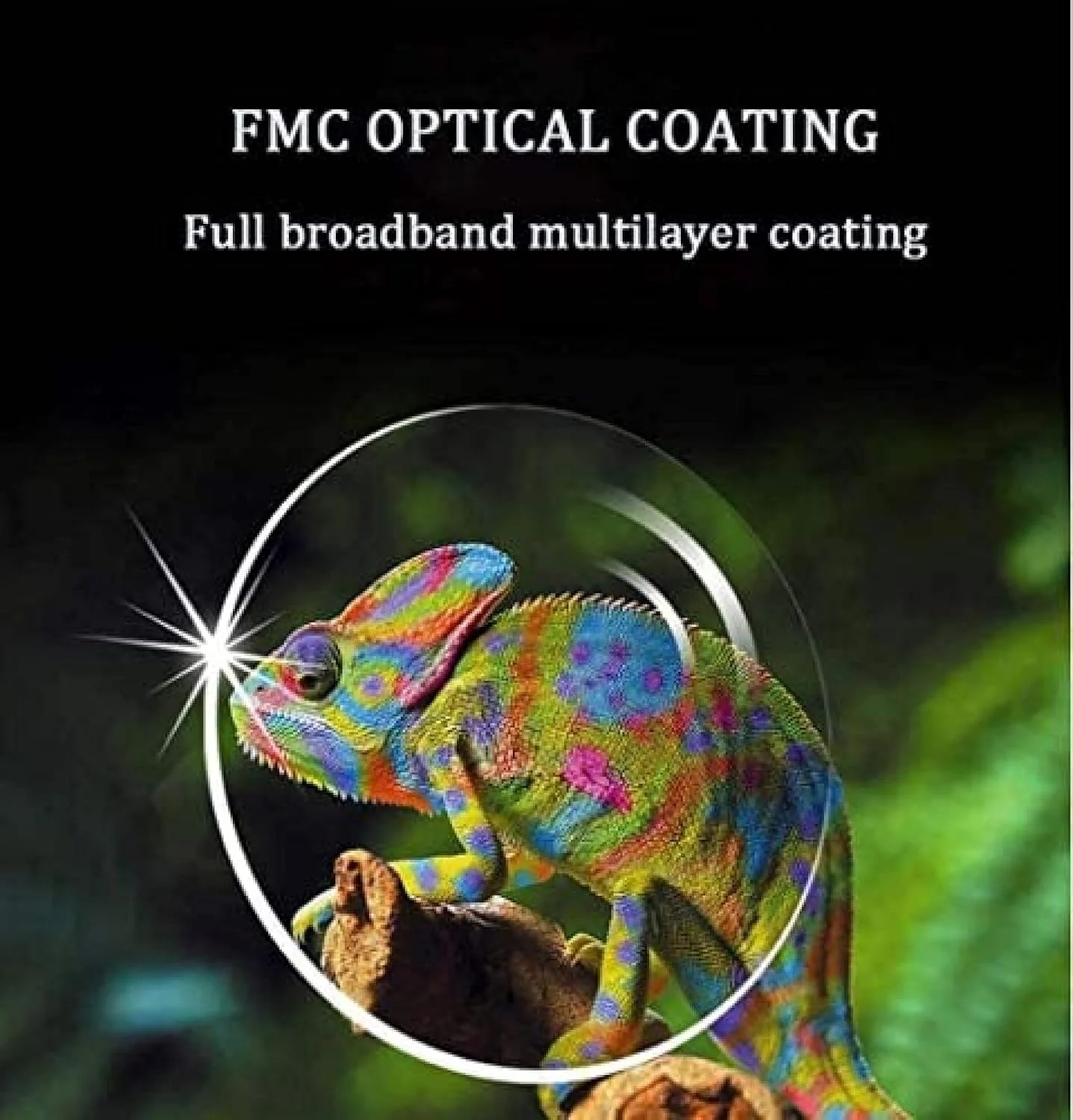 دوربین دوچشمی 10X50 HD با لنزهای 50 میلی‌متری، منشور BAK4 و پوشش چندلایه FMC، مناسب برای تماشای پرندگان و کمپینگ