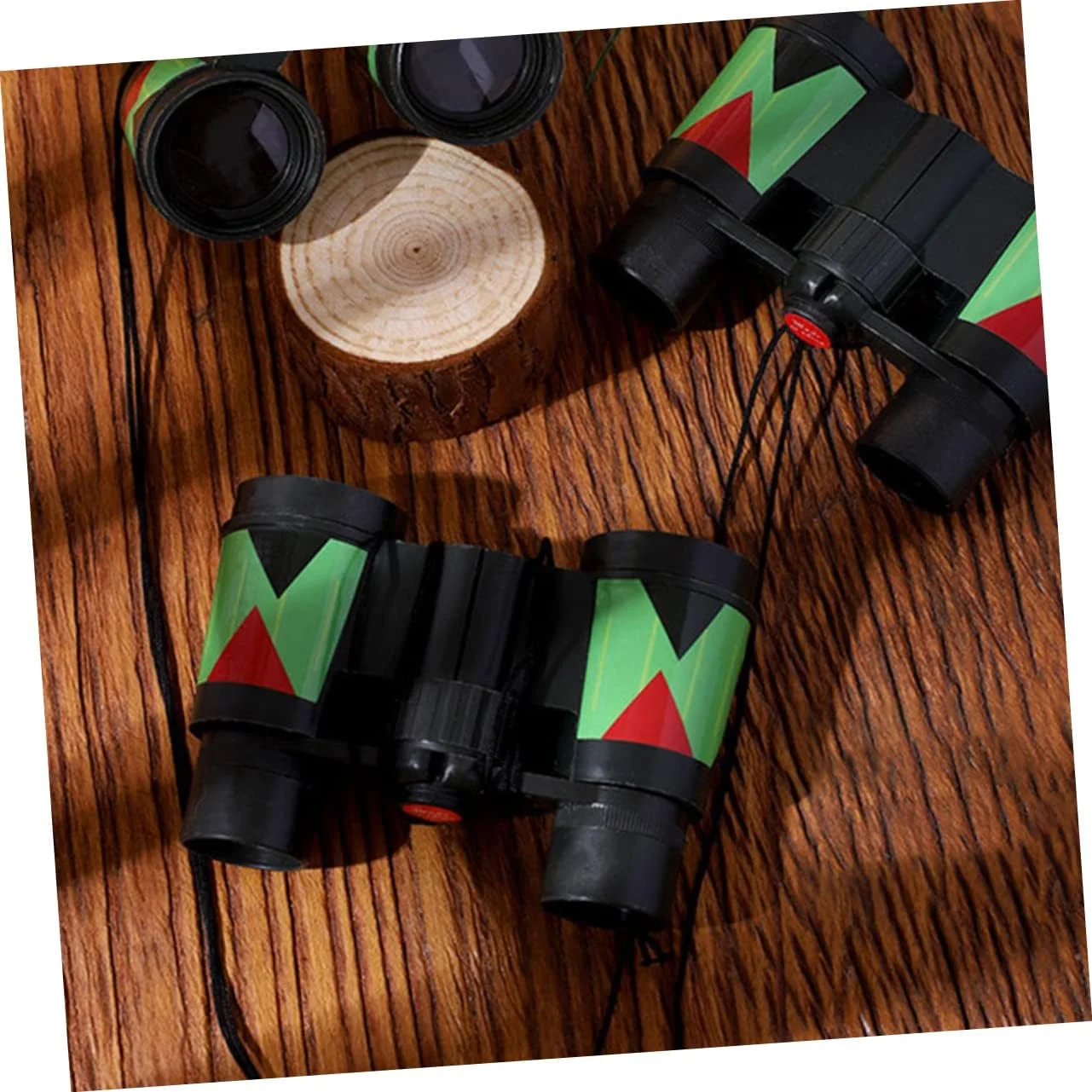 ۴ عدد اسباب بازی دوربین دوچشمی مقاوم در برابر سایش برای پسران و دختران خردسال، اسباب بازی تلسکوپ فضای باز