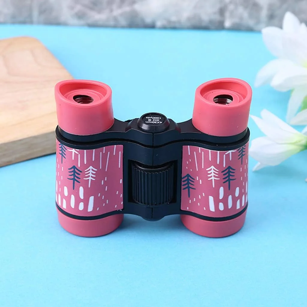 دوربین شکاری 4x30 رنگارنگ قابل حمل با لنزهای اپتیکال برای ورزش، تماشا و مسافرت