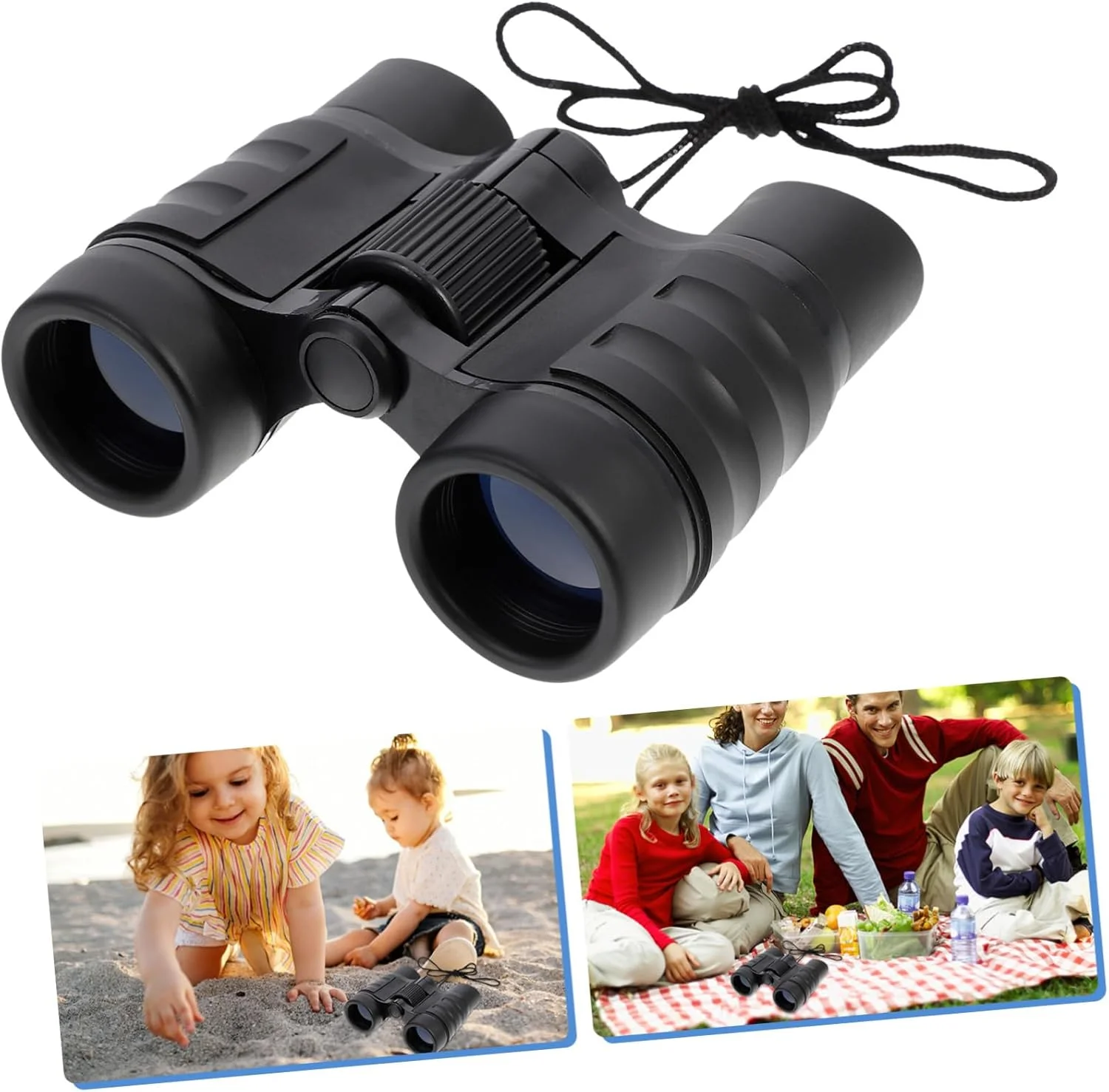 دوربین دوچشمی با بزرگنمایی بالا مناسب پسران و دختران، دوربین دوچشمی جمع و جور برای گشت و گذار و ایمن برای کاوش در فضای باز