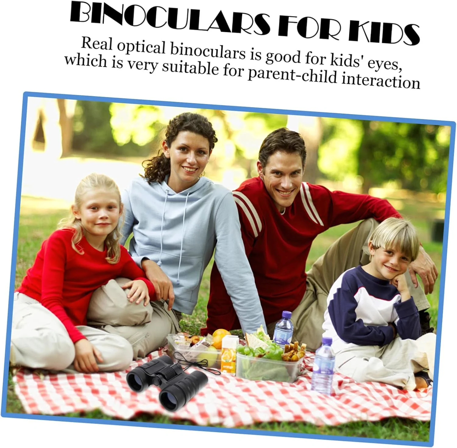 دوربین دوچشمی با بزرگنمایی بالا مناسب پسران و دختران، دوربین دوچشمی جمع و جور برای گشت و گذار و ایمن برای کاوش در فضای باز