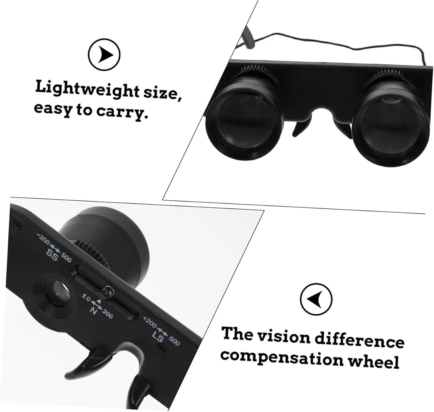 دوربین شکاری 3 برابر بزرگنمایی Angoily برای ورزش های فضای باز، دوربین دوچشمی جمع و جور برای کنسرت ها و مسافرت، عینک دید چند منظوره سبک وزن دوربین شکاری 3 برابر بزرگنمایی Angoily برای ورزش های فضای باز، دوربین دوچشمی جمع و جور برای کنسرت ها و مسافرت، عینک دید چند منظوره سبک وزن