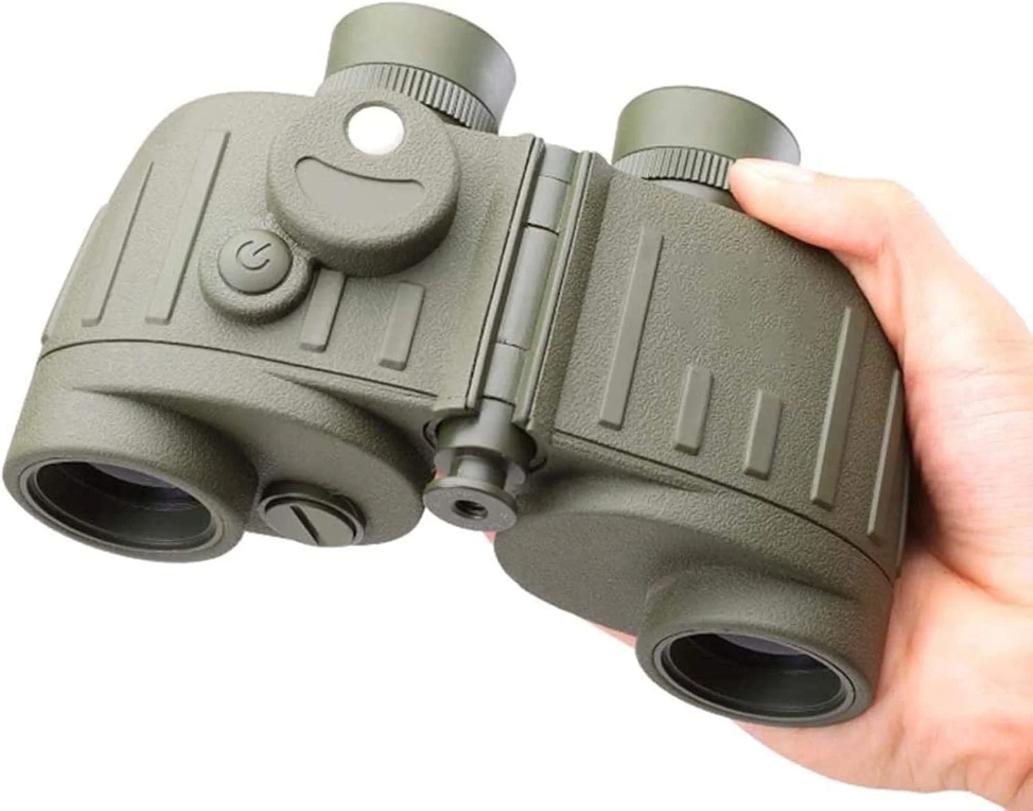 دوربین دوچشمی 8X30 ناوبری، میدان دید وسیع، HD، قطب نما دریایی، برد یابی، چند لایه سبز پوشش داده شده، مناسب برای تماشای پرندگان و ورزش
