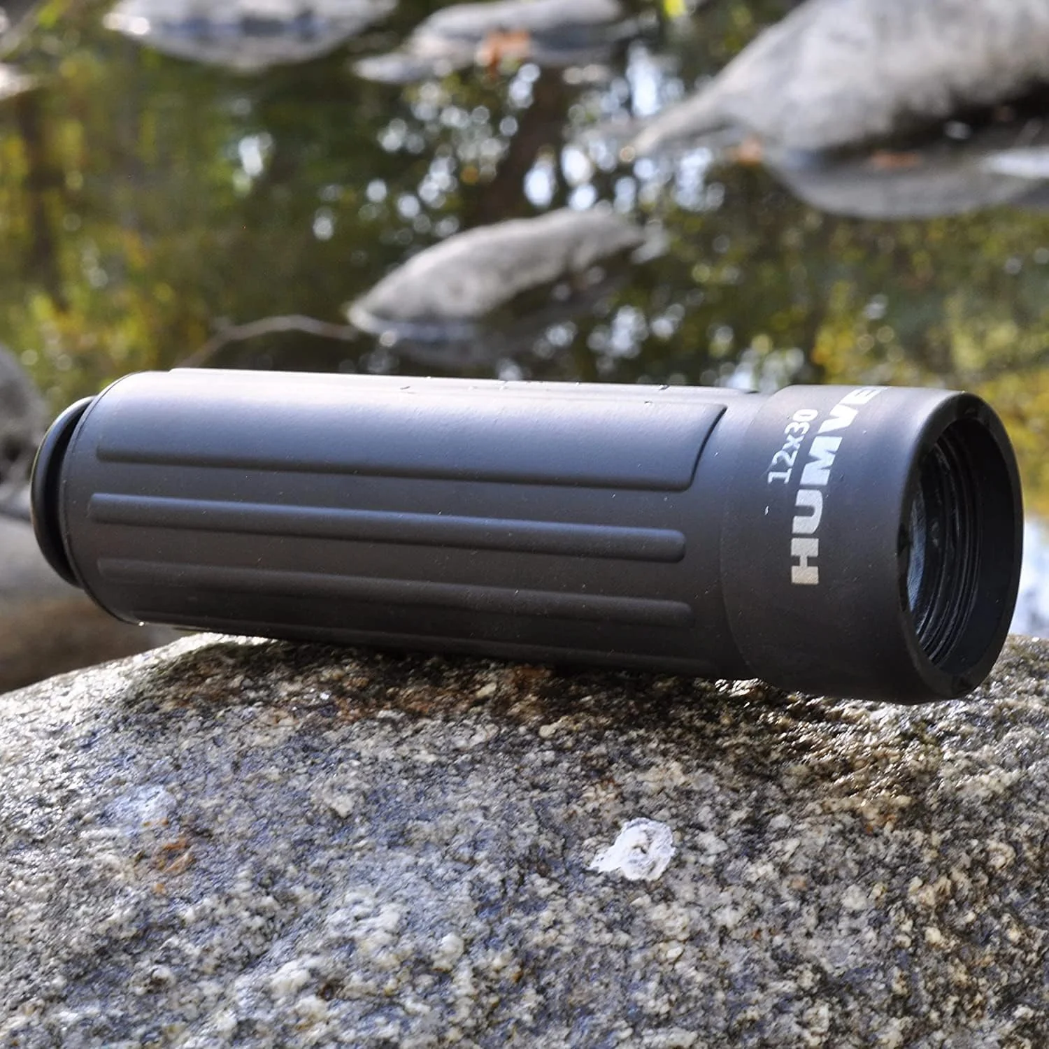 تلسکوپ روکش لاستیکی با لنز روبی 12x30 Humvee HMV-B-TELESCOPE