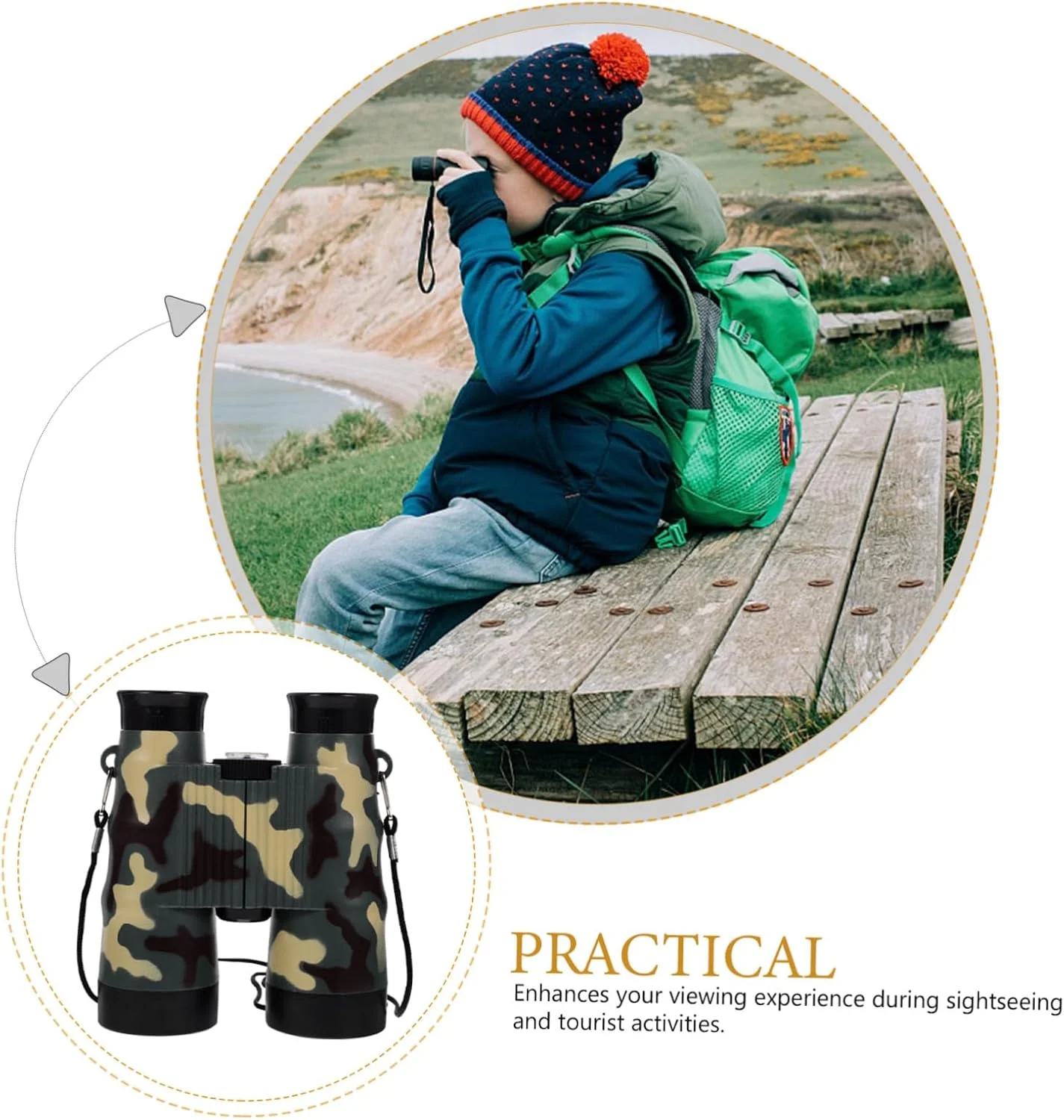 دوربین شکاری دستی کوچک Homoyoyo، تلسکوپ مناسب بزرگسالان برای ماجراجویی و فعالیت های فضای باز