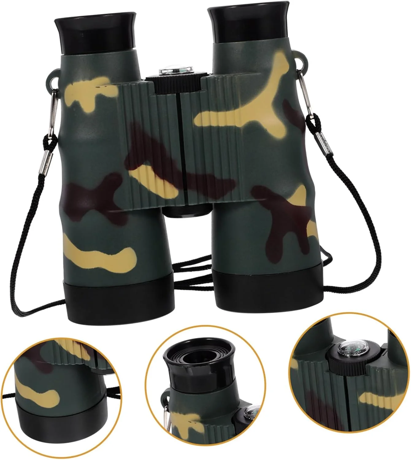 دوربین دوچشمی فشرده Hemoton برای تماشای پرندگان و مسافرت، تلسکوپ دستی سبک وزن برای پیاده روی و گشت و گذار و طراحی