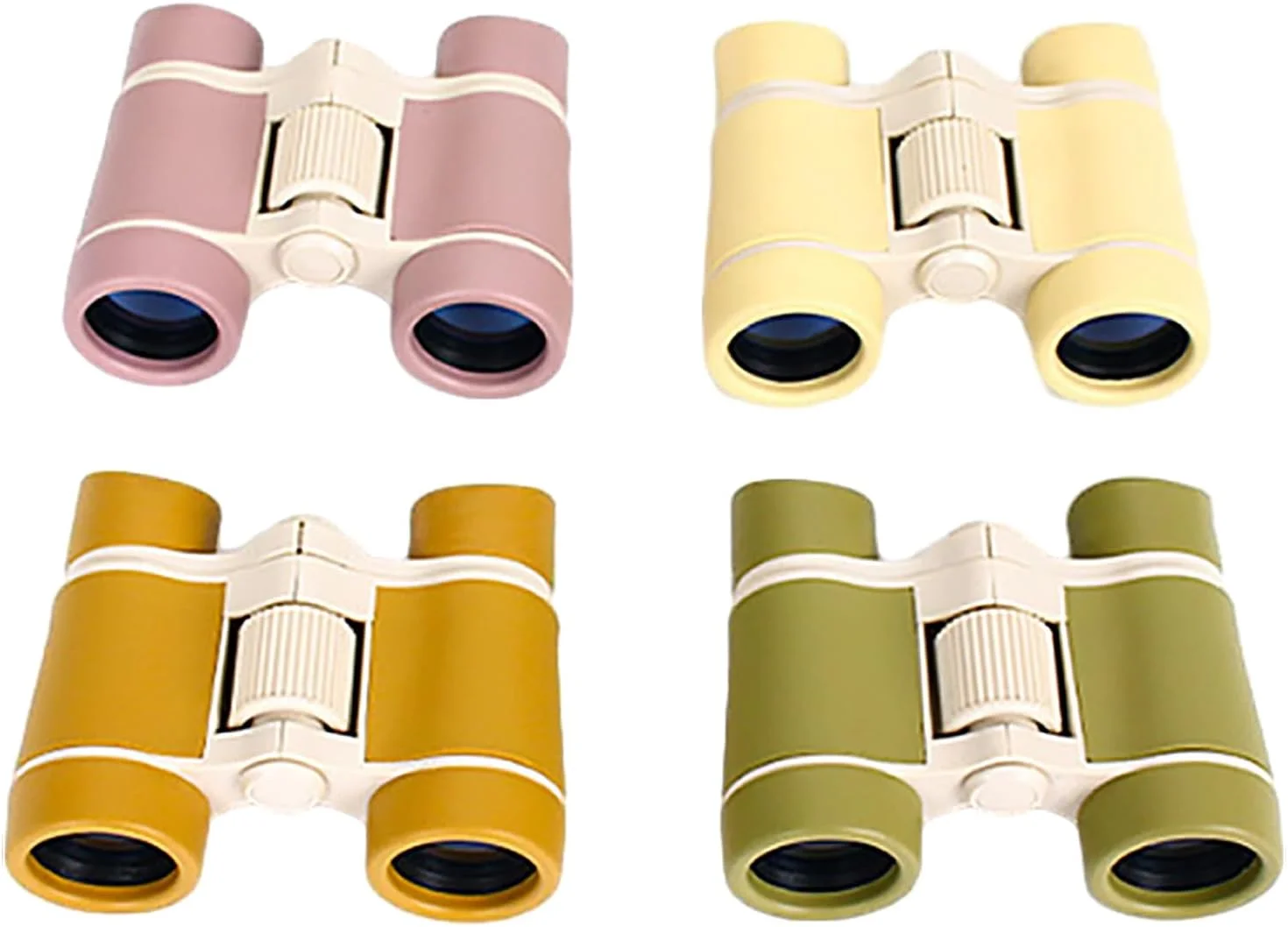 دوربین شکاری، دوربین جیبی دو لول 4x30 برای کودکان، مناسب برای گشت و گذار، پیاده روی و کمپینگ