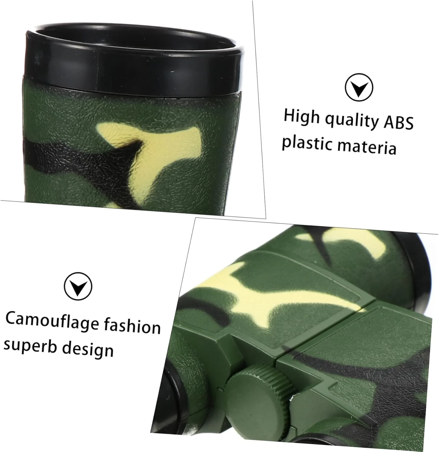 DOITOOL 1 ست دوربین دوچشمی استتاری با وضوح بالا، مناسب برای تماشا در فضای باز، مسافرت و کاوش در طبیعت، با قابلیت تنظیم فوکوس و بزرگنمایی برای پسران DOITOOL 1 ست دوربین دوچشمی استتاری با وضوح بالا، مناسب برای تماشا در فضای باز، مسافرت و کاوش در طبیعت، با قابلیت تنظیم فوکوس و بزرگنمایی برای پسران