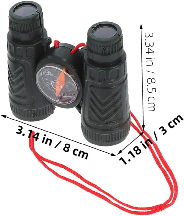 GALPADA 20 عدد دوربین دوچشمی کوچک و جمع و جور سبک وزن برای تماشای پرندگان، پیادهروی، کمپینگ و کاوش در فضای باز با طراحی رنگهای تصادفی بند GALPADA 20 عدد دوربین دوچشمی کوچک و جمع و جور سبک وزن برای تماشای پرندگان، پیادهروی، کمپینگ و کاوش در فضای باز با طراحی رنگهای تصادفی بند