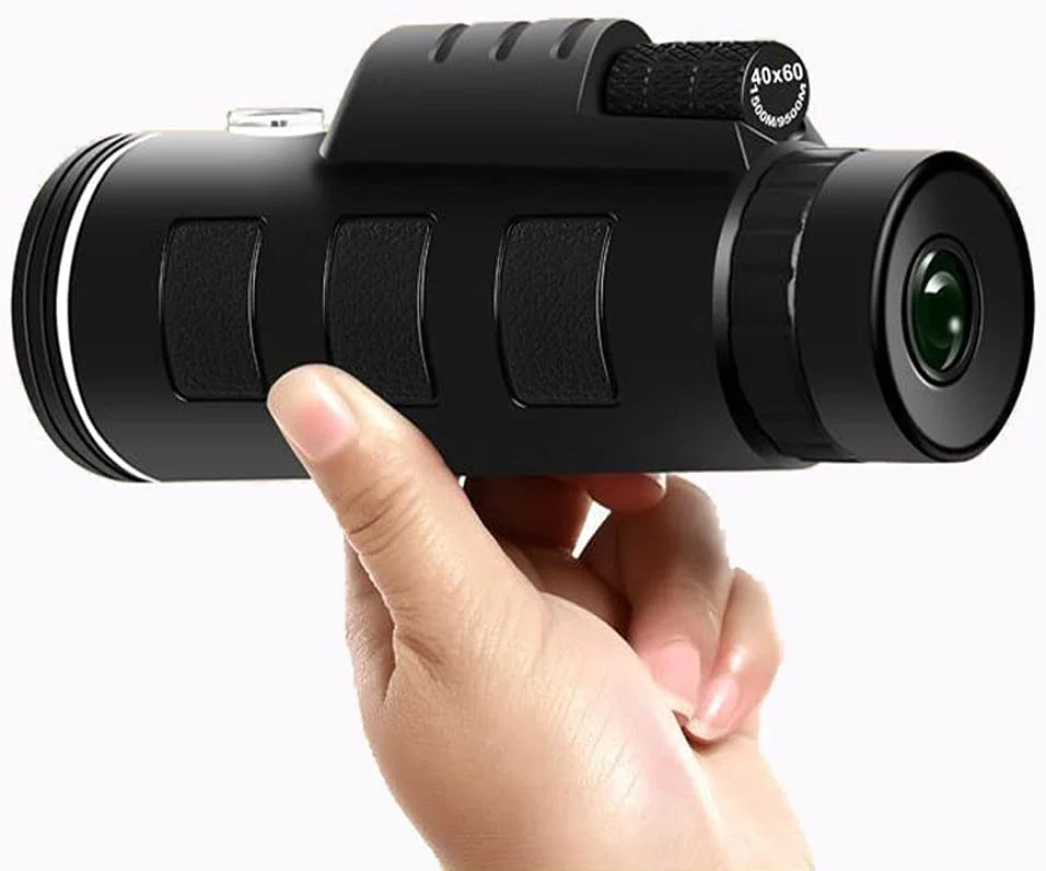 تلسکوپ تک لوله ای HD 40x60 به همراه براکت، لنز زوم دوربین موبایل + سه پایه + گیره اتصال دوچشمی مناسب کمپینگ، 3 تکه / ست تلسکوپ تک لوله ای HD 40x60 به همراه براکت، لنز زوم دوربین موبایل + سه پایه + گیره اتصال دوچشمی مناسب کمپینگ، 3 تکه / ست