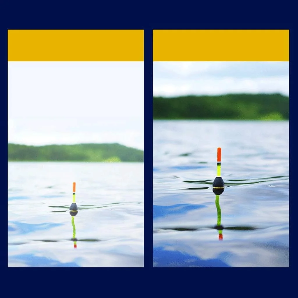 تلسکوپ ماهیگیری قابل استفاده با عینک، بزرگنمایی 10 برابر، HD، تلسکوپ اختصاصی ماهیگیری، قابل حمل (رنگ: فیلم سبز فوق العاده شفاف)