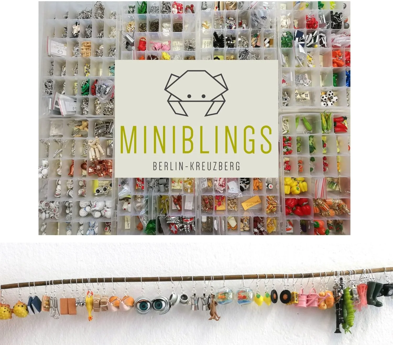 گردنبند دوربین شکاری مینی بلینگز با برگ، طول زنجیر 60 سانتی متر، رنگ برنزی