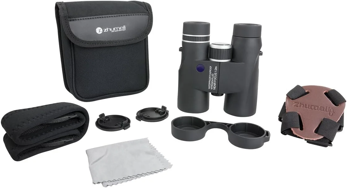 دوربین دوچشمی ضدآب ژومل Signature 10x42، مشکی