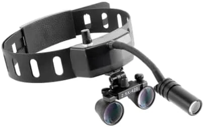 هدلایت LED 5 واتی بی سیم با لوپ های دوچشمی 2.5X