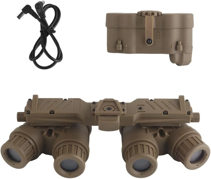مدل ماکت تاکتیکی GPNVG 18، مدل عینک دید در شب، برای نصب روی کلاه تاکتیکی NVG | برای نمایش Cosplay