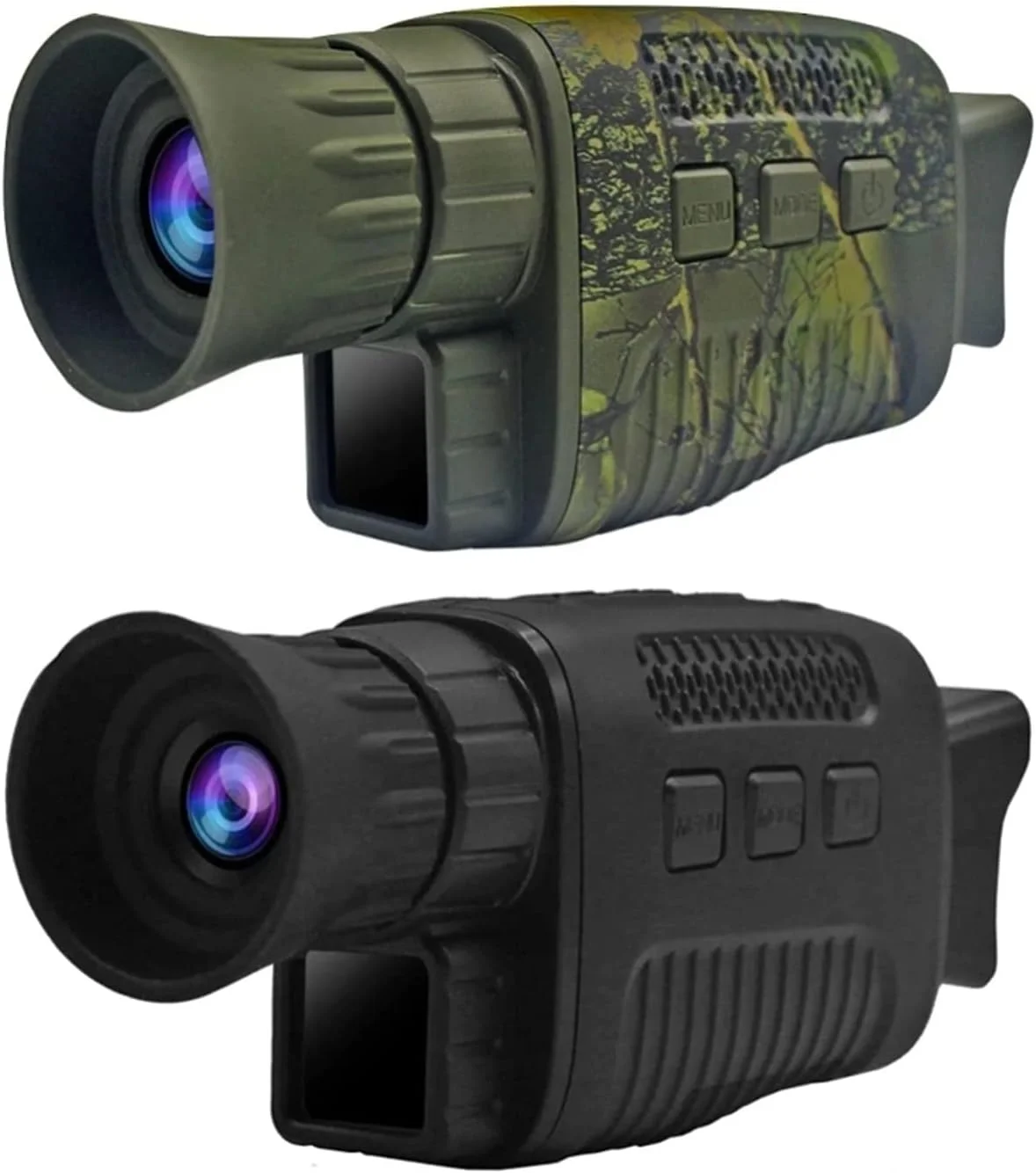 دستگاه قابل حمل 1080P برای استفاده در روز و شب با صفحه نمایش 1.54 اینچی، قابلیت عکس برداری و ضبط ویدیو، دوربین دیجیتال مادون قرمز برای ماهیگیری در فضای باز، قایق سواری و مشاهده