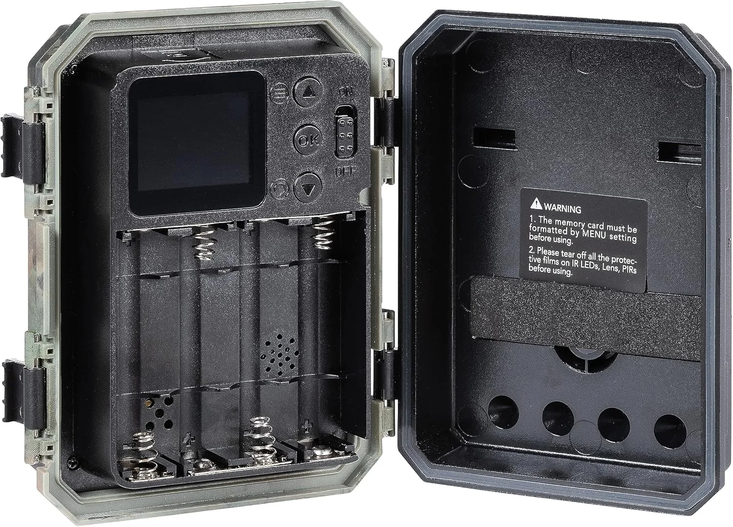 بسته 3 عددی دوربین تله ای NUM'AXES PIE1066 + باتری (4 عدد) + کارت حافظه SD 32 گیگابایتی بسته 3 عددی دوربین تله ای NUM'AXES PIE1066 + باتری (4 عدد) + کارت حافظه SD 32 گیگابایتی