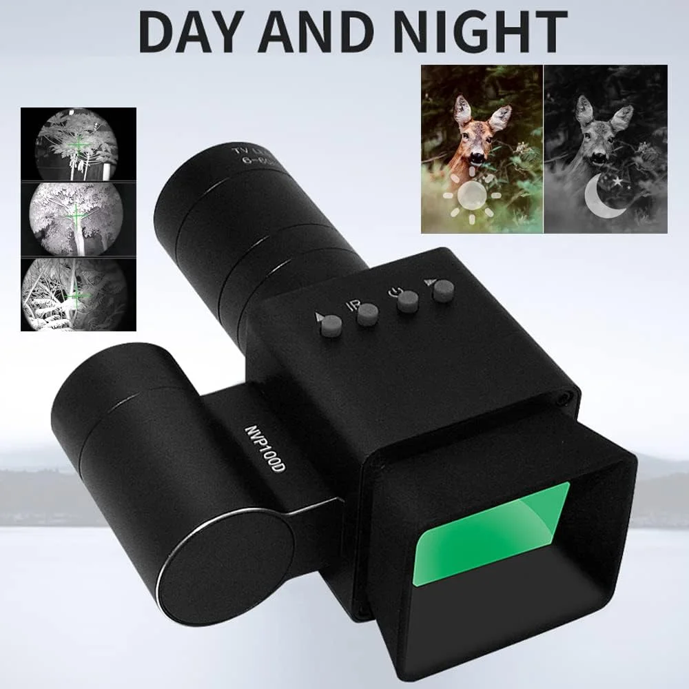 دستگاه قابل حمل 1080P برای استفاده در روز و شب با صفحه نمایش 1.54 اینچی، قابلیت عکس برداری و ضبط ویدیو، دوربین دیجیتال مادون قرمز برای ماهیگیری در فضای باز، قایق سواری و مشاهده دستگاه قابل حمل 1080P برای استفاده در روز و شب با صفحه نمایش 1.54 اینچی، قابلیت عکس برداری و ضبط ویدیو، دوربین دیجیتال مادون قرمز برای ماهیگیری در فضای باز، قایق سواری و مشاهده