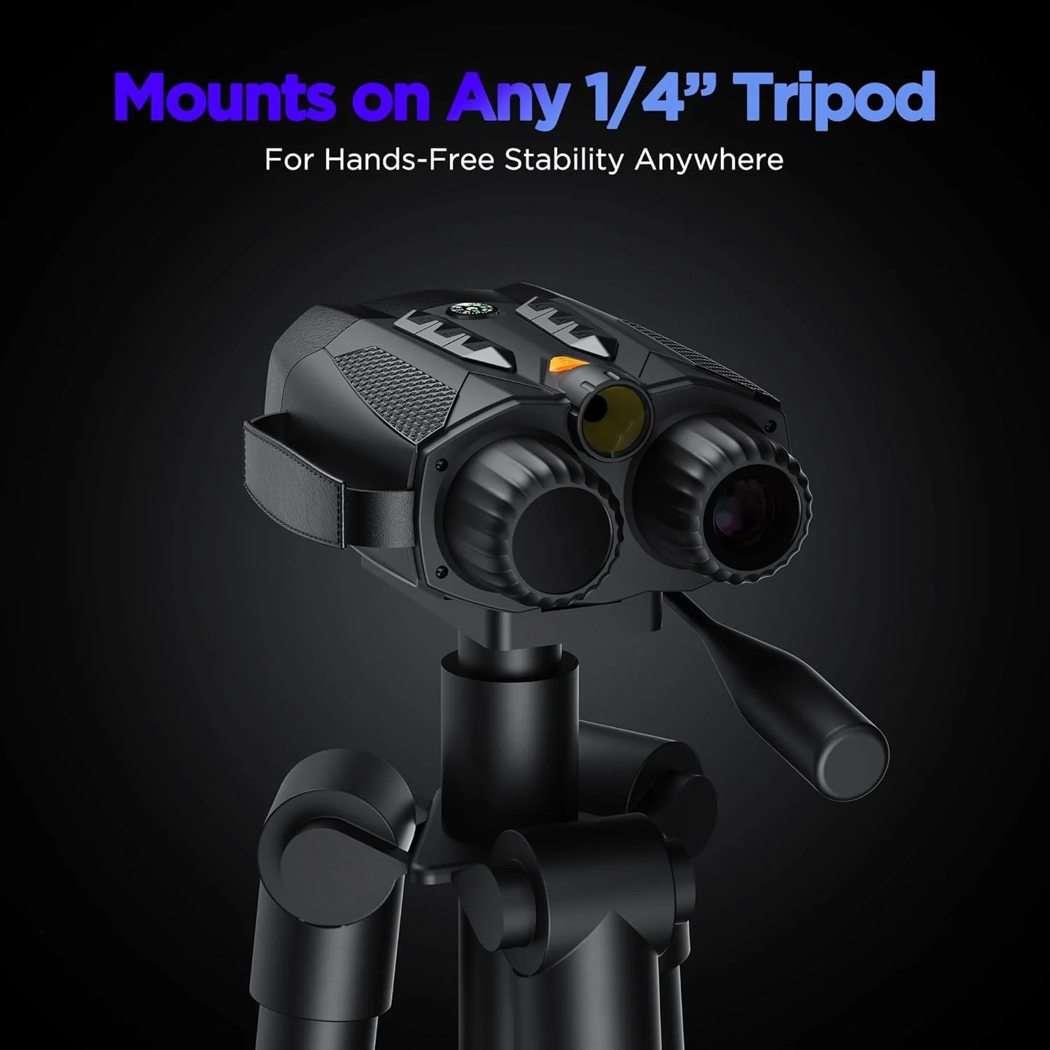 دوربین دید در شب 4K: دوربین دوچشمی تاکتیکی با دوربین - دوربین مادون قرمز برای شکارچی - هدیه الکترونیکی دیجیتال - هدایای شکار برای مردان/پدر/همسر - ابزارهای جالب فناوری برای کمپینگ/قایق سواری