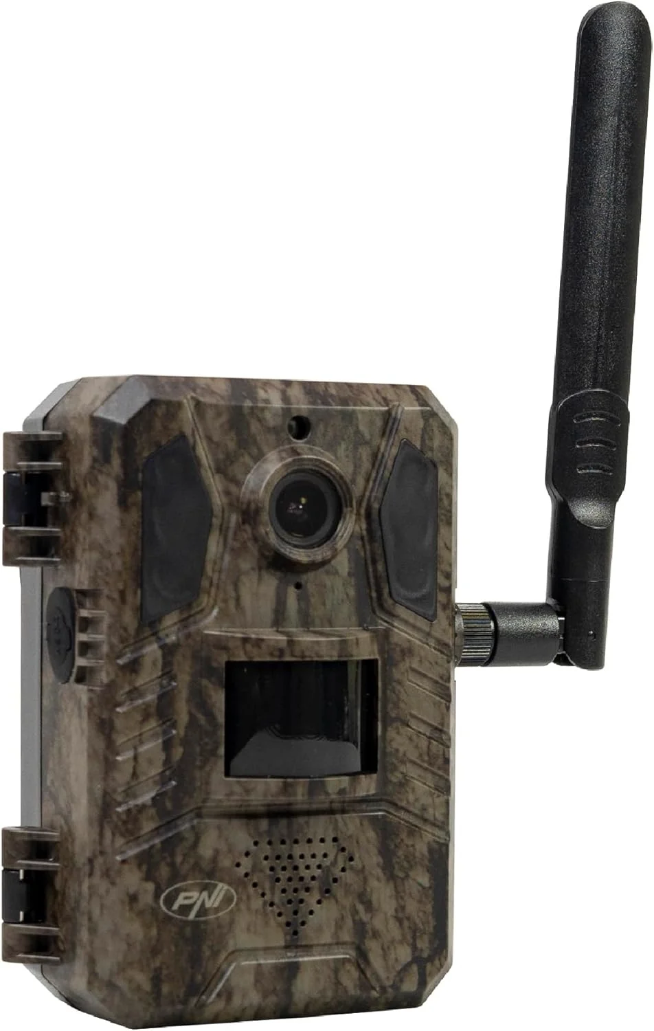 دوربین مداربسته استتاری PNI Hunting 751 PRO، شانزده مگاپیکسل، 4G LTE، GPS، دید در شب، LED های نامرئی برای حیوانات، IP66