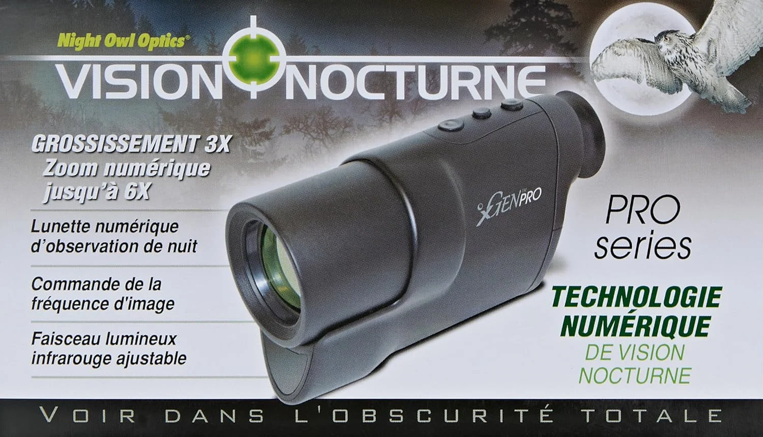 تک چشمی دید در شب Night Owl xGenPro با بزرگنمایی 3 تا 6 برابر تک چشمی دید در شب Night Owl xGenPro با بزرگنمایی 3 تا 6 برابر