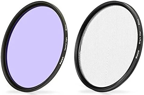 کیت شب Kase 82mm شامل ابزار فوکوس ستاره درخشان + فیلتر کاهنده آلودگی نوری 82mm