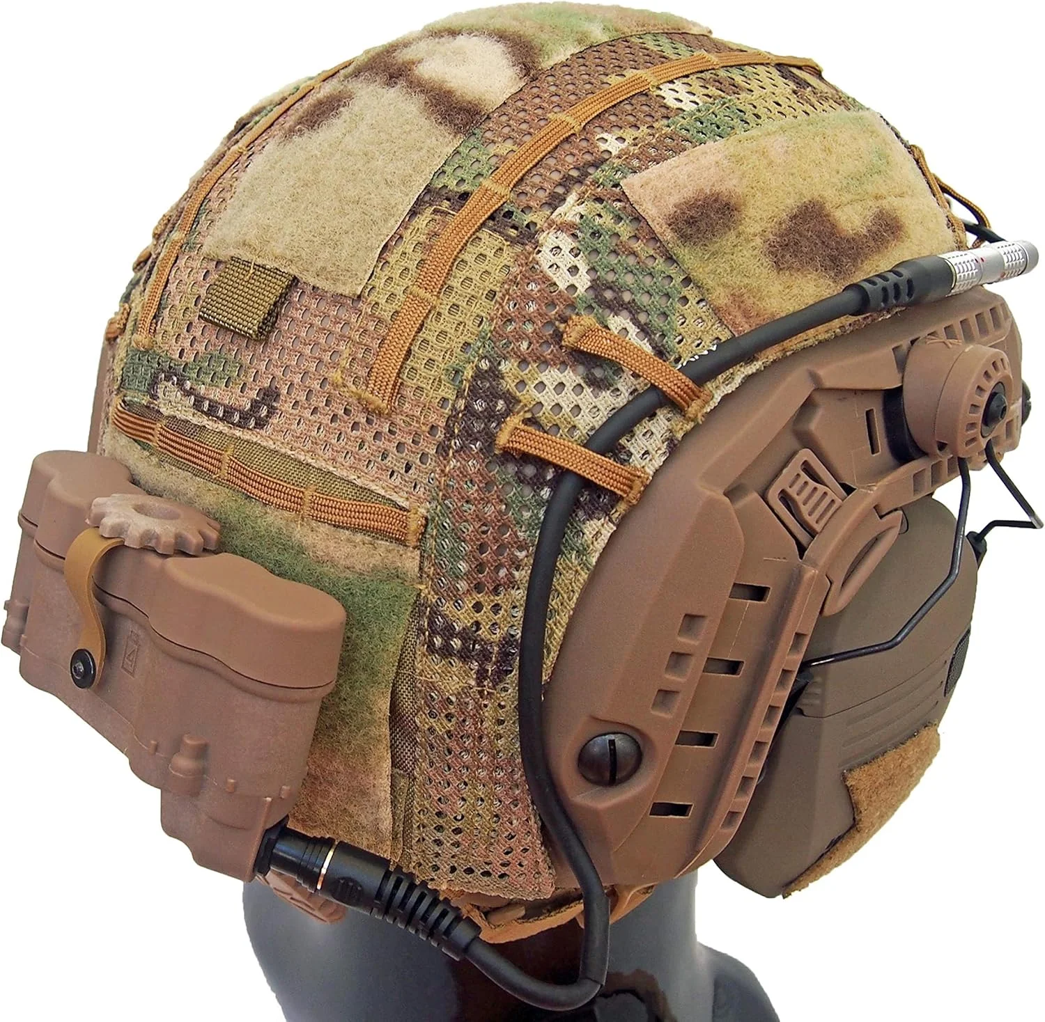 کابل برق 8 اینچی 4 پین ANVIS/LEMO به Fischer/BNVD برای سیستم های دید در شب NVG