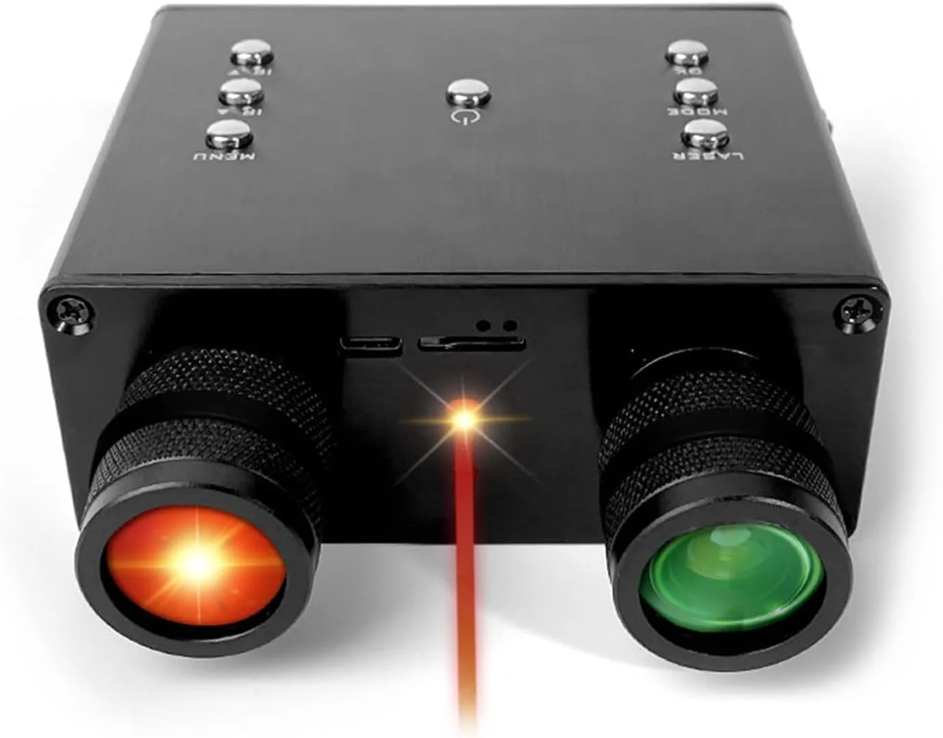 دوربین دید در شب دیجیتال 4K IPS، برد 600 متری در تاریکی مطلق، بزرگنمایی دیجیتال 8 برابر، قابلیت عکس‌برداری و ضبط ویدیو، برد دید طولانی