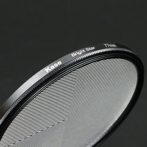 ابزار فوکوس ستاره درخشان Kase با فیلتر کاهنده آلودگی نوری 77 میلی‌متری