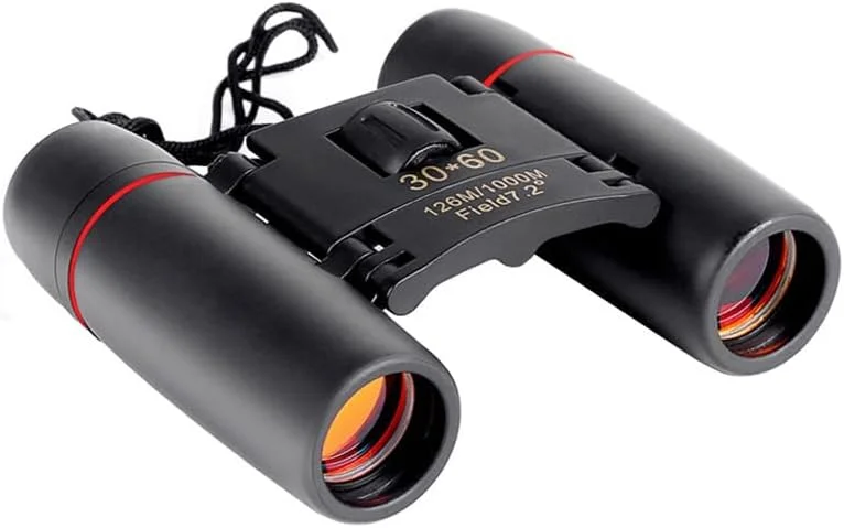 دوربین دوچشمی مینی با روکش قرمز 30x60 مناسب فضای باز دوربین دوچشمی مینی با روکش قرمز 30x60 مناسب فضای باز